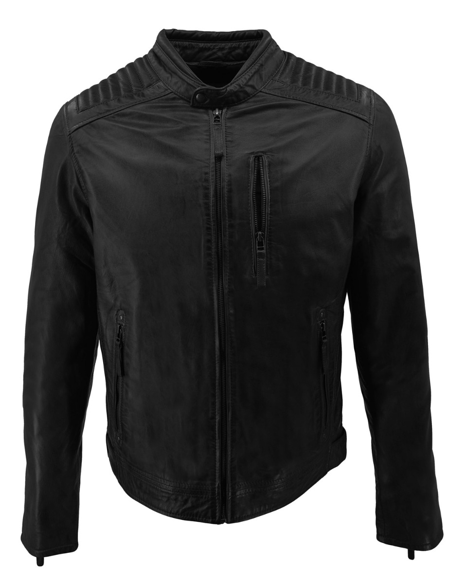 ΔΕΡΜΑΤΙΝΟ ΑΝΔΡΙΚΟ ΜΠΟΥΦΑΝ ΚΩΔΙΚΟΣ: 37-M-2711-B (BLACK) - Image 3