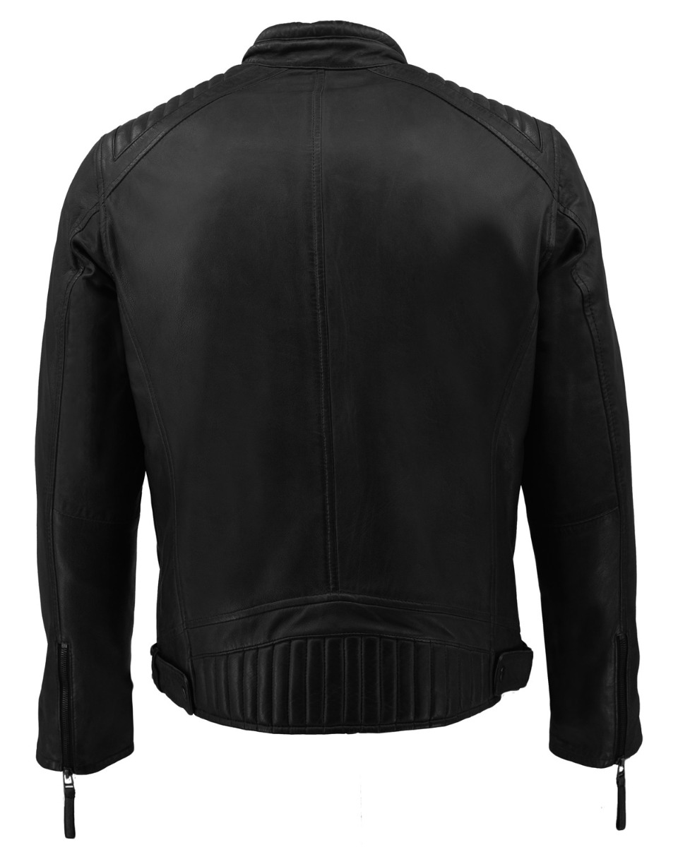ΔΕΡΜΑΤΙΝΟ ΑΝΔΡΙΚΟ ΜΠΟΥΦΑΝ ΚΩΔΙΚΟΣ: 37-M-2711-C (BLACK) - Image 4