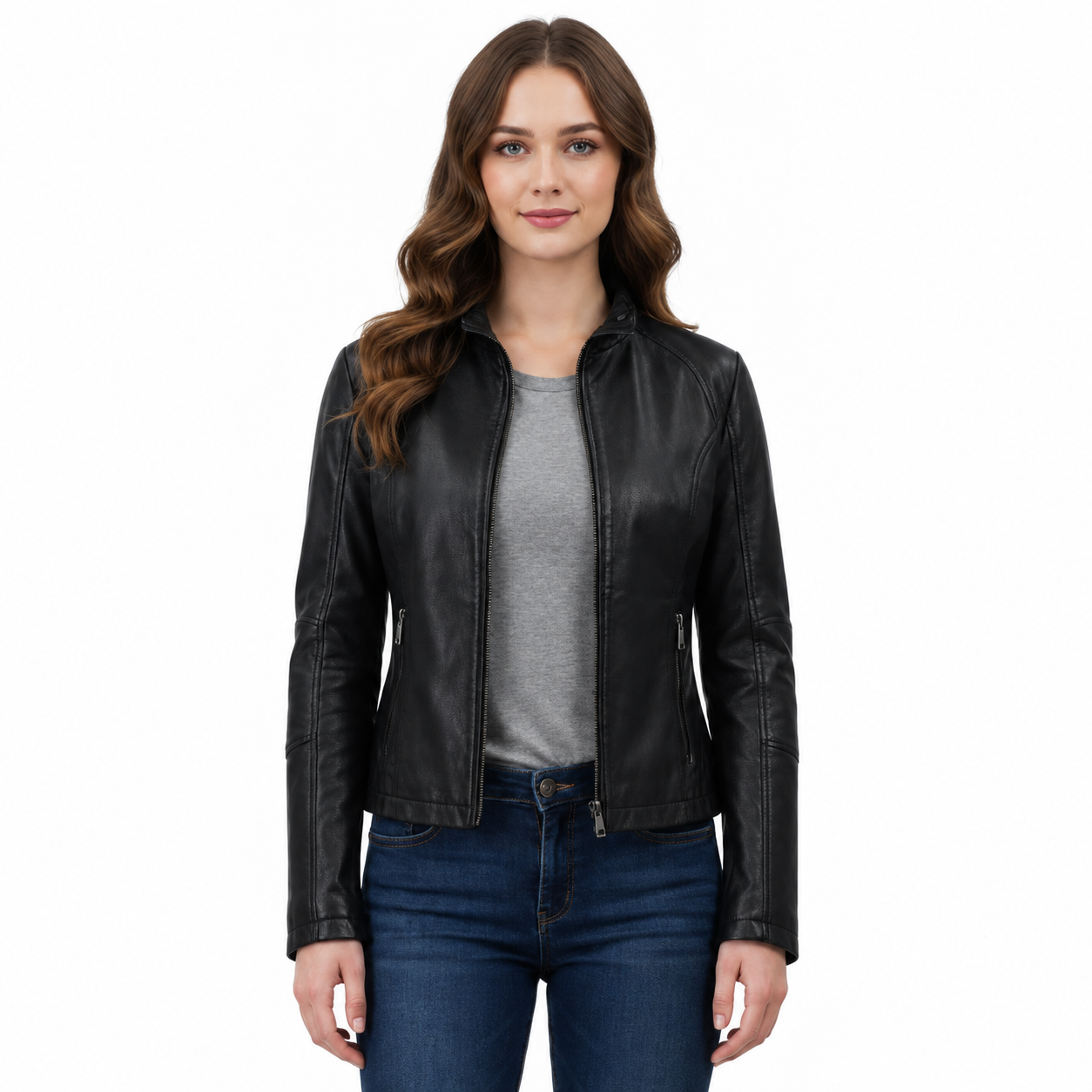 ΔΕΡΜΑΤΙΝΟ ΓΥΝΑΙΚΕΙΟ ΜΠΟΥΦΑΝ ΚΩΔΙΚΟΣ: 37-W-MIRJA (BLACK)