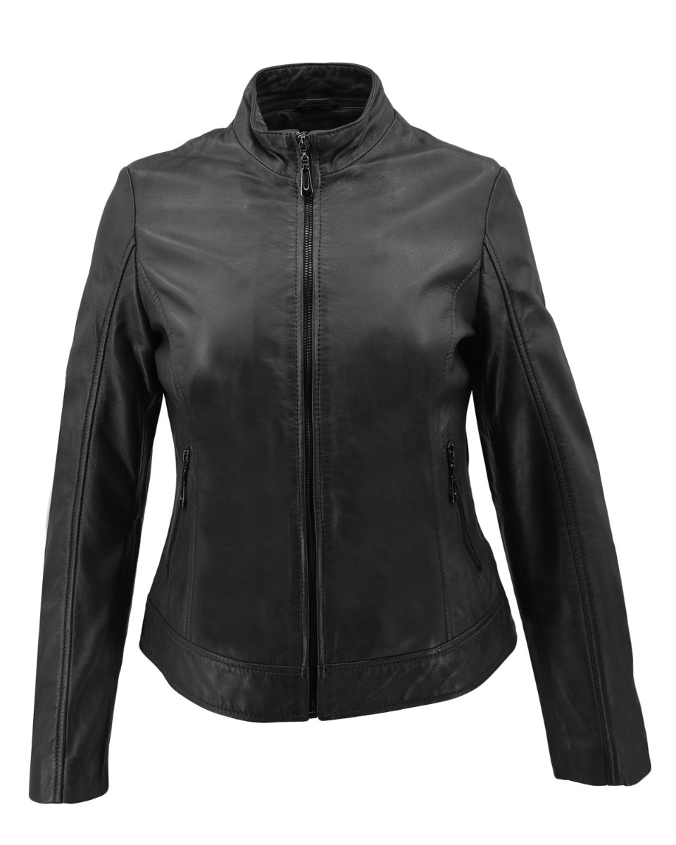 ΔΕΡΜΑΤΙΝΟ ΓΥΝΑΙΚΕΙΟ ΜΠΟΥΦΑΝ ΚΩΔΙΚΟΣ: 08-W-KATE-EX (BLACK) - Image 7