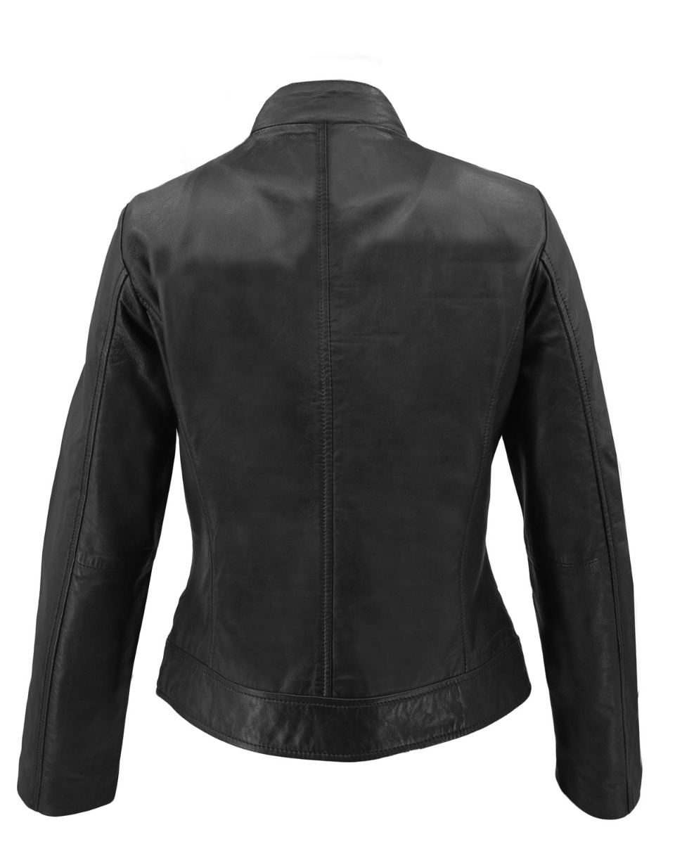ΔΕΡΜΑΤΙΝΟ ΓΥΝΑΙΚΕΙΟ ΜΠΟΥΦΑΝ ΚΩΔΙΚΟΣ: 08-W-KATE-EX (BLACK) - Image 12