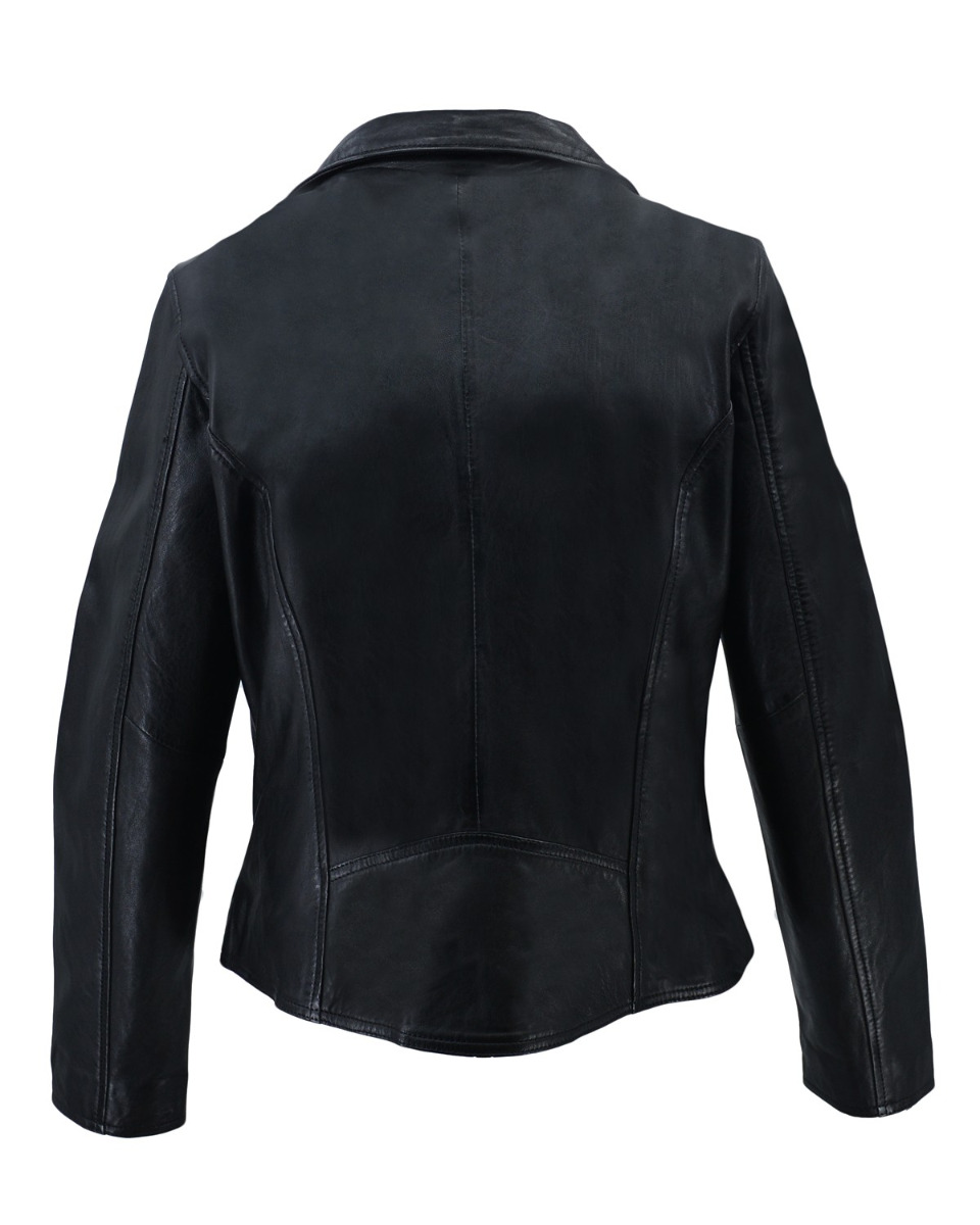 ΔΕΡΜΑΤΙΝΟ ΓΥΝΑΙΚΕΙΟ ΜΠΟΥΦΑΝ ΚΩΔΙΚΟΣ: 08-W-PERFECTO (BLACK) - Image 7
