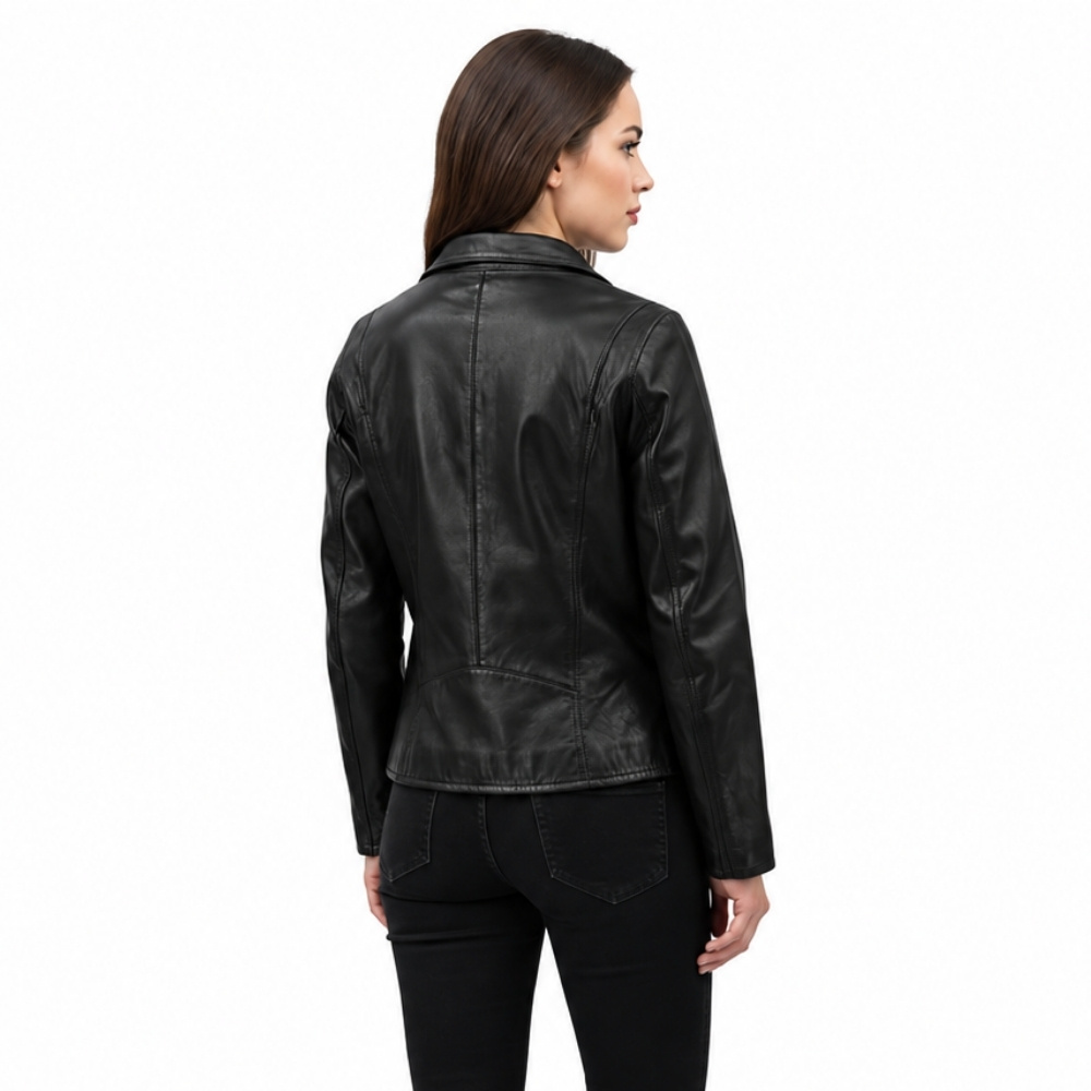 ΔΕΡΜΑΤΙΝΟ ΓΥΝΑΙΚΕΙΟ ΜΠΟΥΦΑΝ ΚΩΔΙΚΟΣ: 08-W-PERFECTO (BLACK) - Image 2