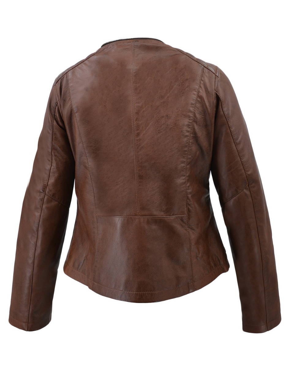 ΔΕΡΜΑΤΙΝΟ ΓΥΝΑΙΚΕΙΟ ΜΠΟΥΦΑΝ ΚΩΔΙΚΟΣ: 49-W-JESSIE-F (COGNAC) - Image 13