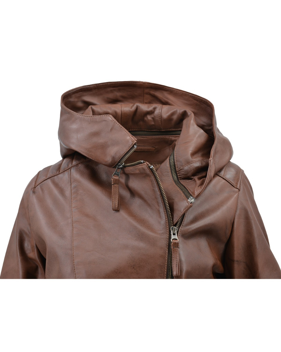ΔΕΡΜΑΤΙΝΟ ΓΥΝΑΙΚΕΙΟ ΜΠΟΥΦΑΝ ΚΩΔΙΚΟΣ: 49-W-JESSIE-F (COGNAC) - Image 8