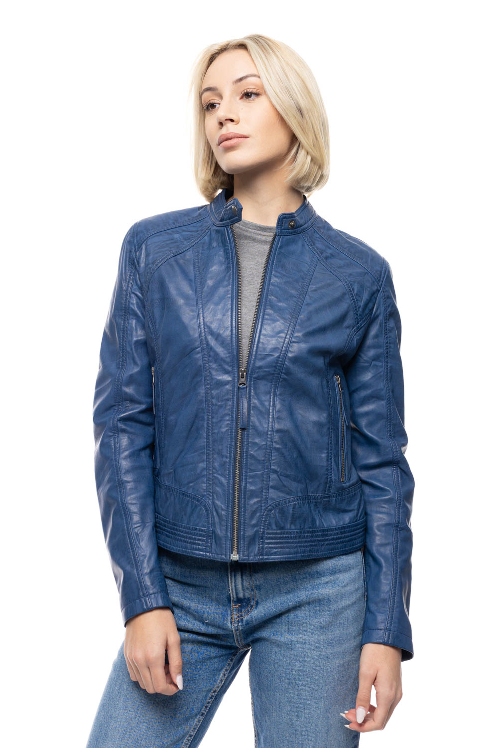 ΔΕΡΜΑΤΙΝΟ ΓΥΝΑΙΚΕΙΟ ΜΠΟΥΦΑΝ ΚΩΔΙΚΟΣ: 49-W-DORIANA (DENIM)