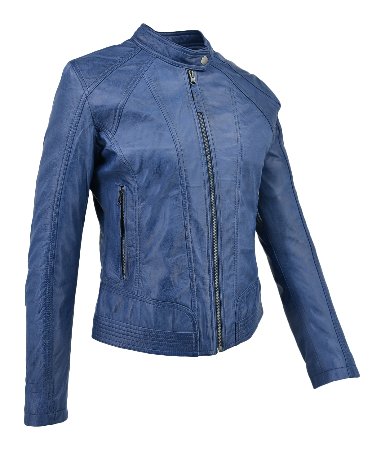 ΔΕΡΜΑΤΙΝΟ ΓΥΝΑΙΚΕΙΟ ΜΠΟΥΦΑΝ ΚΩΔΙΚΟΣ: 49-W-DORIANA (DENIM) - Image 9