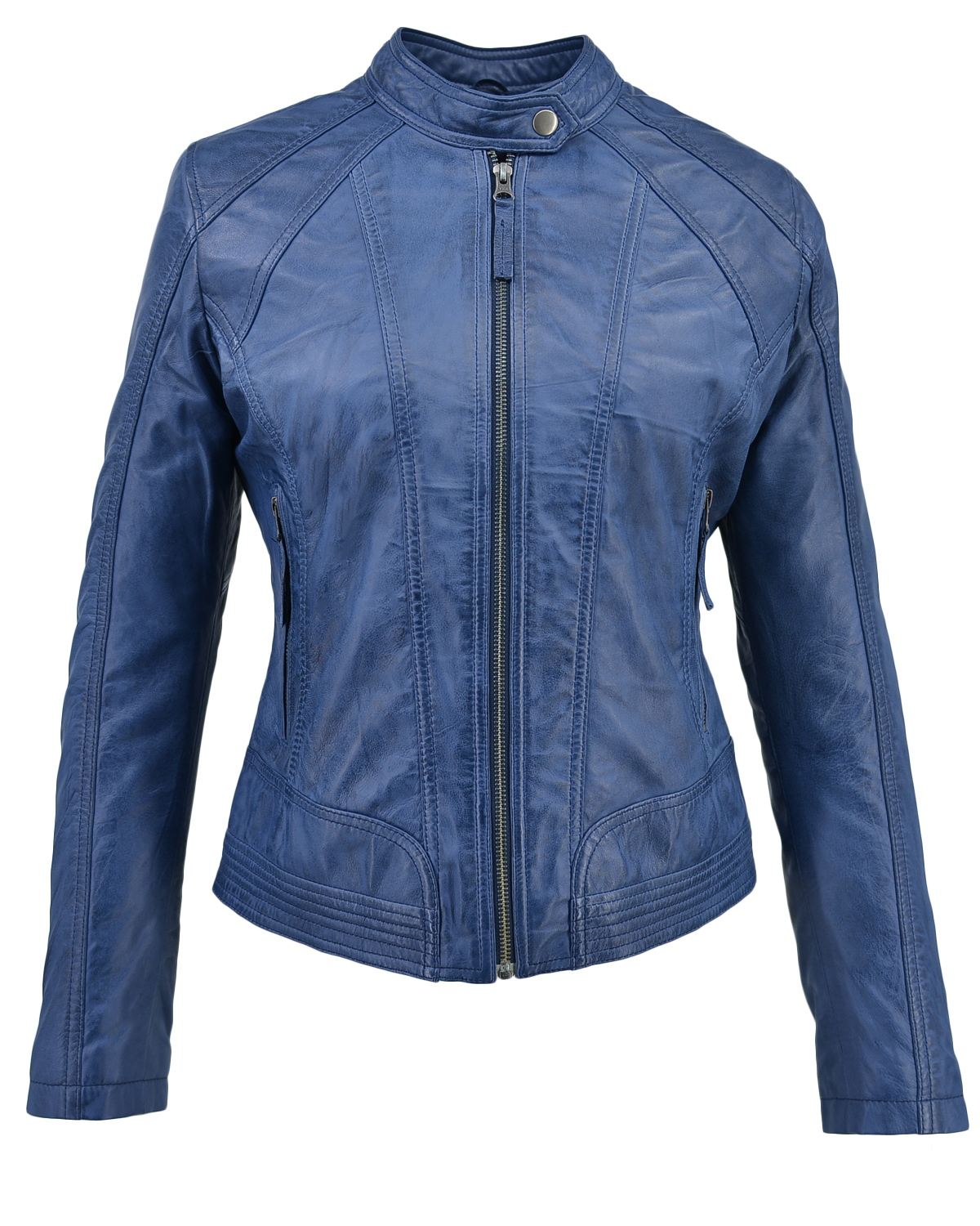 ΔΕΡΜΑΤΙΝΟ ΓΥΝΑΙΚΕΙΟ ΜΠΟΥΦΑΝ ΚΩΔΙΚΟΣ: 49-W-DORIANA (DENIM) - Image 7